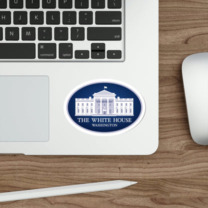 United States White House STICKER Vinyl Die-Cut Decal-The Sticker Space