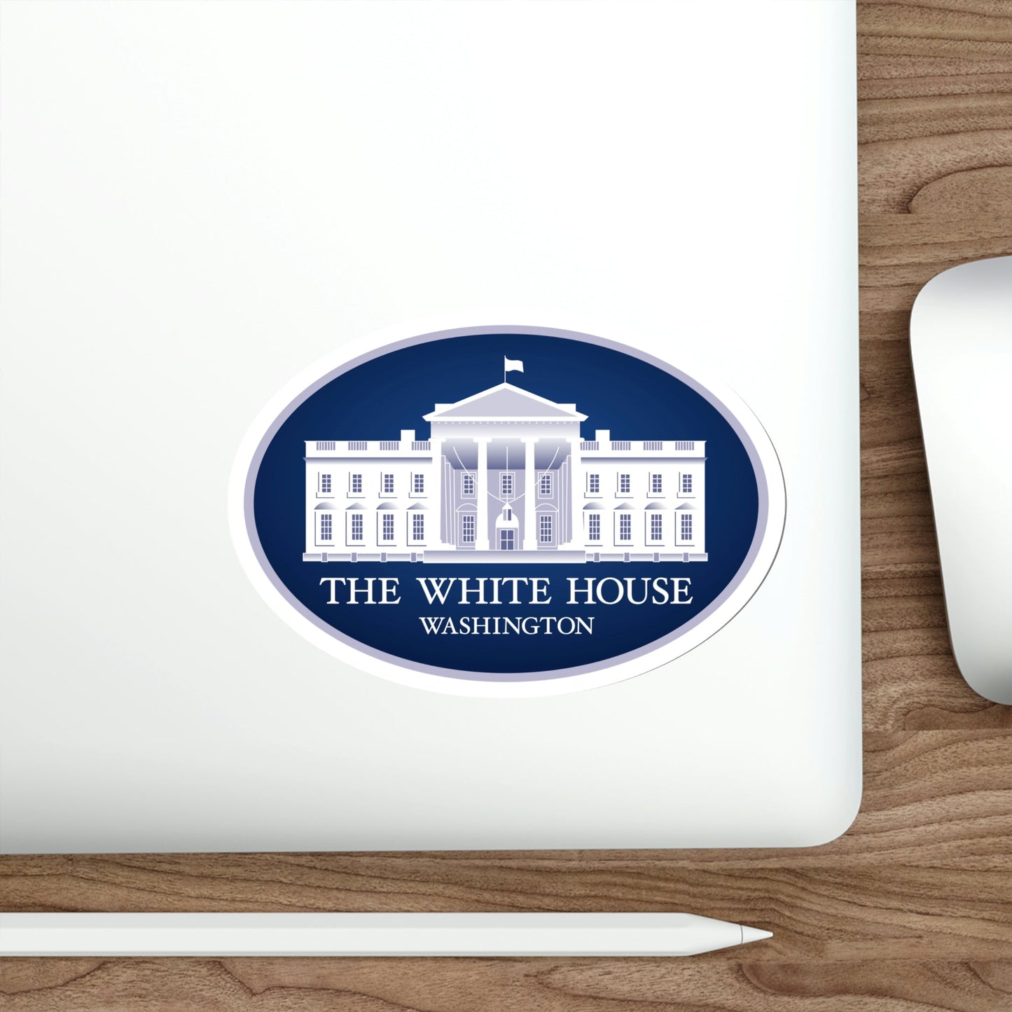 United States White House STICKER Vinyl Die-Cut Decal-The Sticker Space