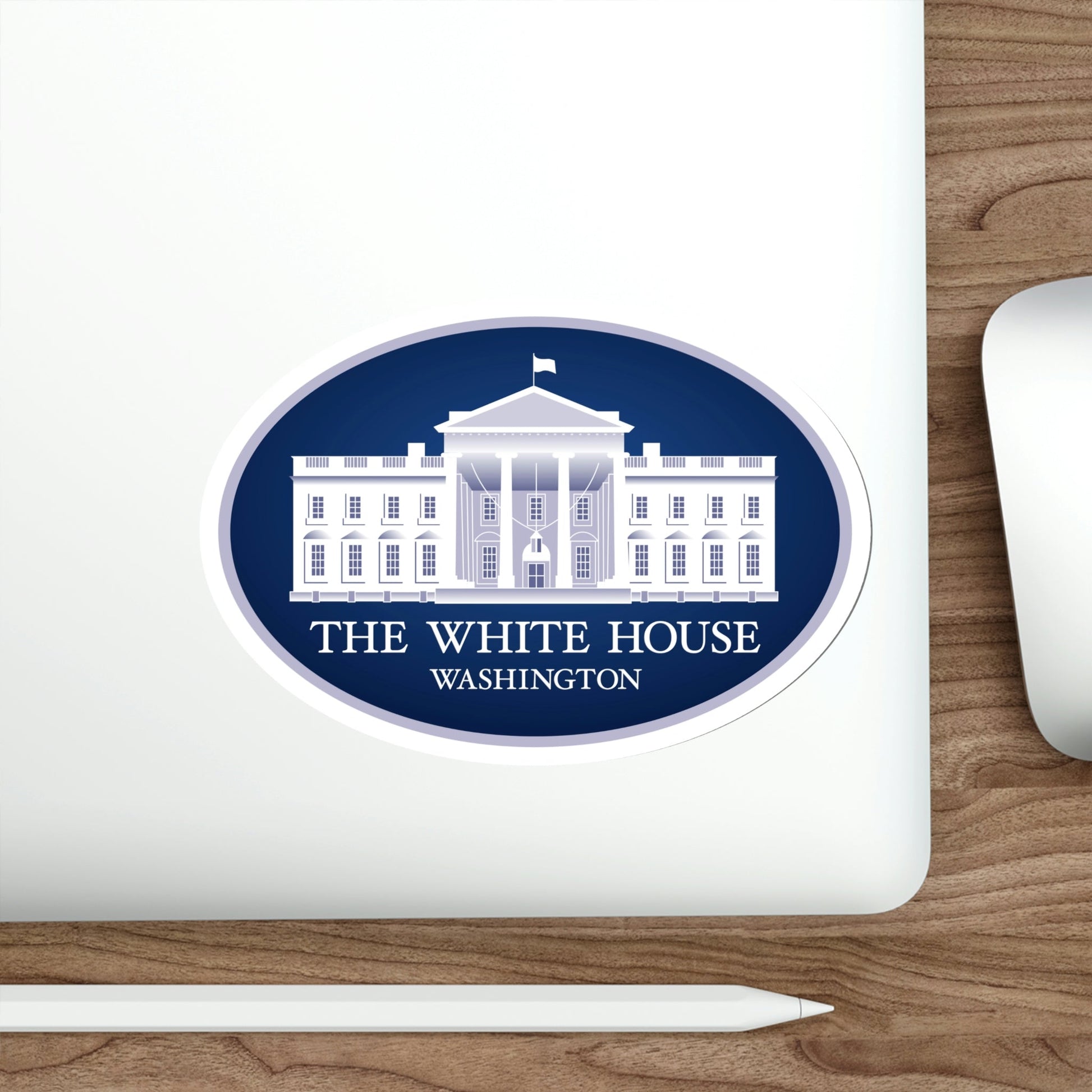 United States White House STICKER Vinyl Die-Cut Decal-The Sticker Space