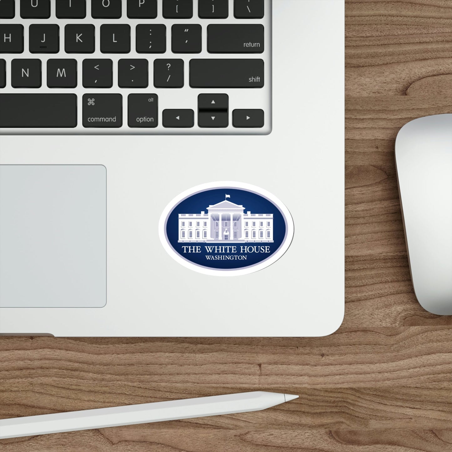 United States White House STICKER Vinyl Die-Cut Decal-The Sticker Space