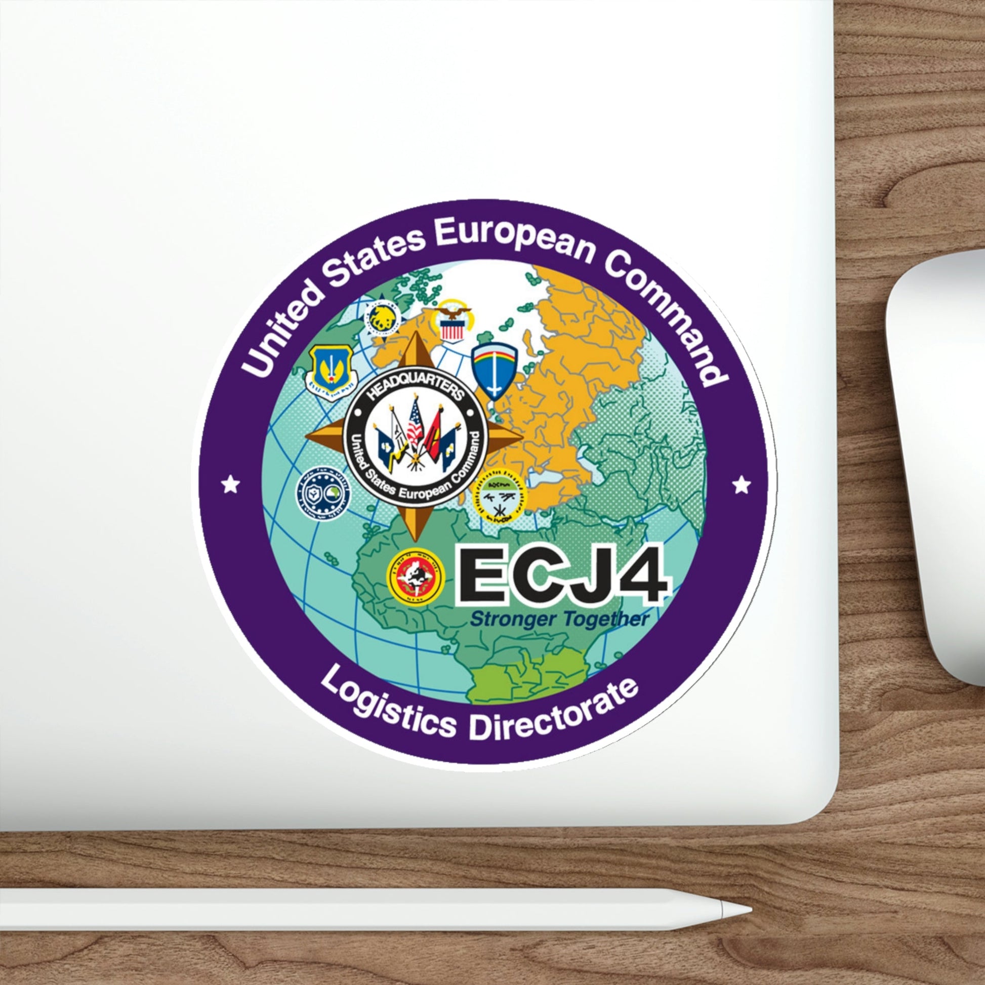 US European Command EC542 (U.S. Navy) STICKER Vinyl Die-Cut Decal-The Sticker Space