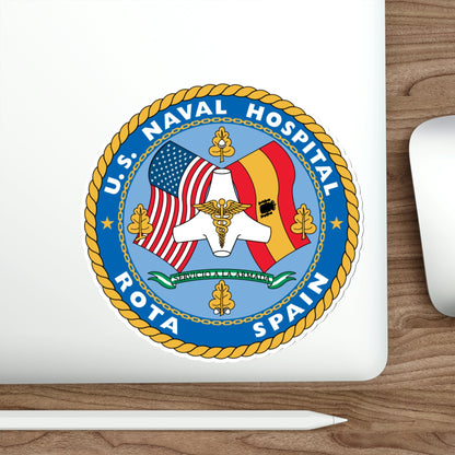 US Naval Hospital Rota Spain (U.S. Navy) STICKER Vinyl Die-Cut Decal-The Sticker Space