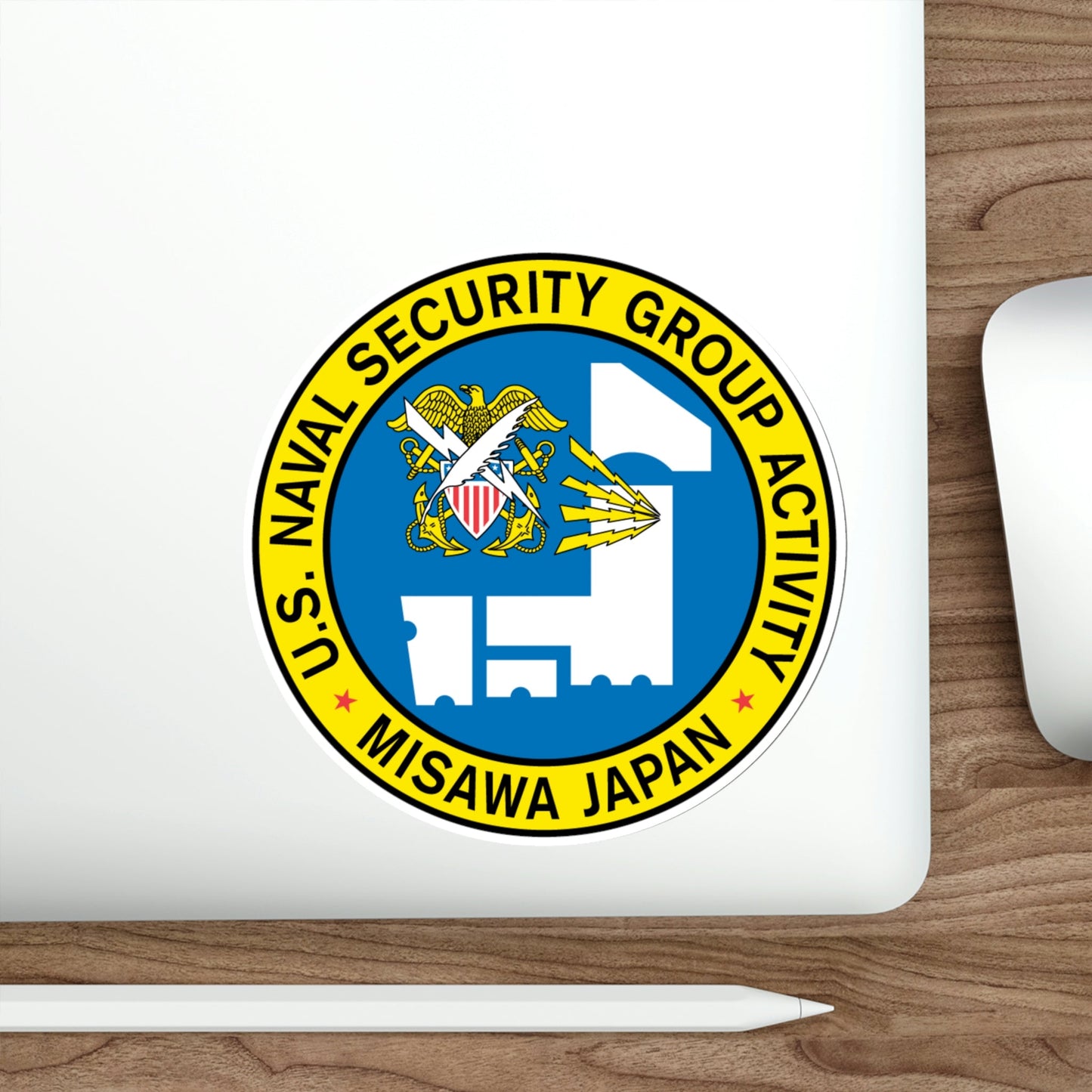 US Naval Security Group Activity Misawa Japan (U.S. Navy) STICKER Vinyl Die-Cut Decal-The Sticker Space