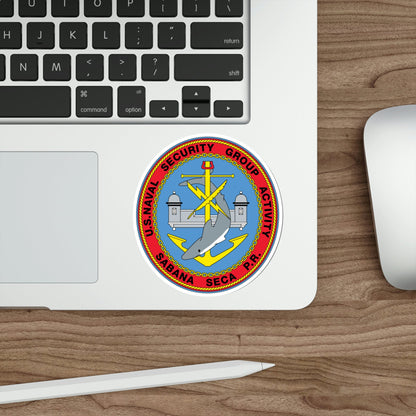 US Naval Security Group Activity Sabana Seca PR (U.S. Navy) STICKER Vinyl Die-Cut Decal-The Sticker Space