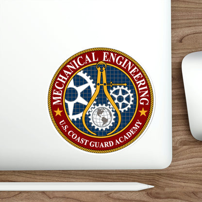 USCG Acad Mech Engineering (U.S. Coast Guard) STICKER Vinyl Die-Cut Decal-The Sticker Space