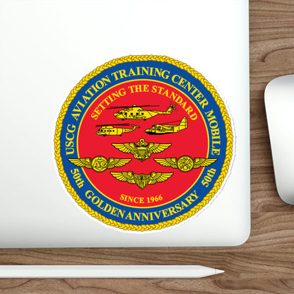 USCG Aviation Training Center Mobile (U.S. Coast Guard) STICKER Vinyl Die-Cut Decal-The Sticker Space