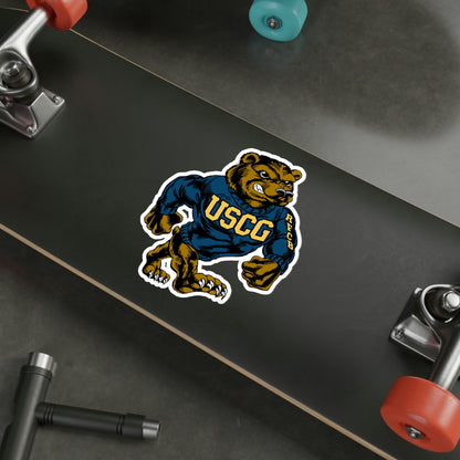 USCG Bear (U.S. Coast Guard) STICKER Vinyl Die-Cut Decal-The Sticker Space