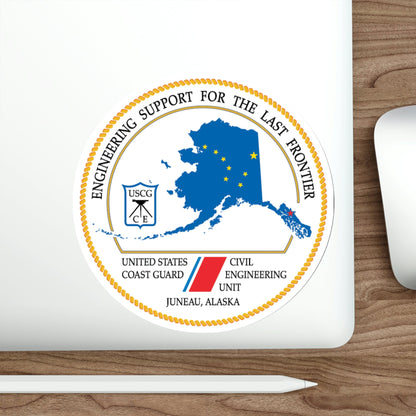 USCG CEU Juneau (U.S. Coast Guard) STICKER Vinyl Die-Cut Decal-The Sticker Space