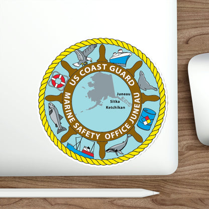 USCG Marine Safety Office Juneau (U.S. Coast Guard) STICKER Vinyl Die-Cut Decal-The Sticker Space