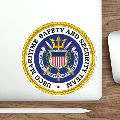 USCG Maritime Safety And Security Team (U.S. Coast Guard) STICKER Vinyl Die-Cut Decal-The Sticker Space