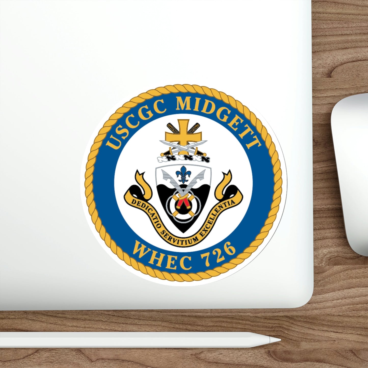 USCG Midgett WHEC 726 (U.S. Coast Guard) STICKER Vinyl Die-Cut Decal-The Sticker Space