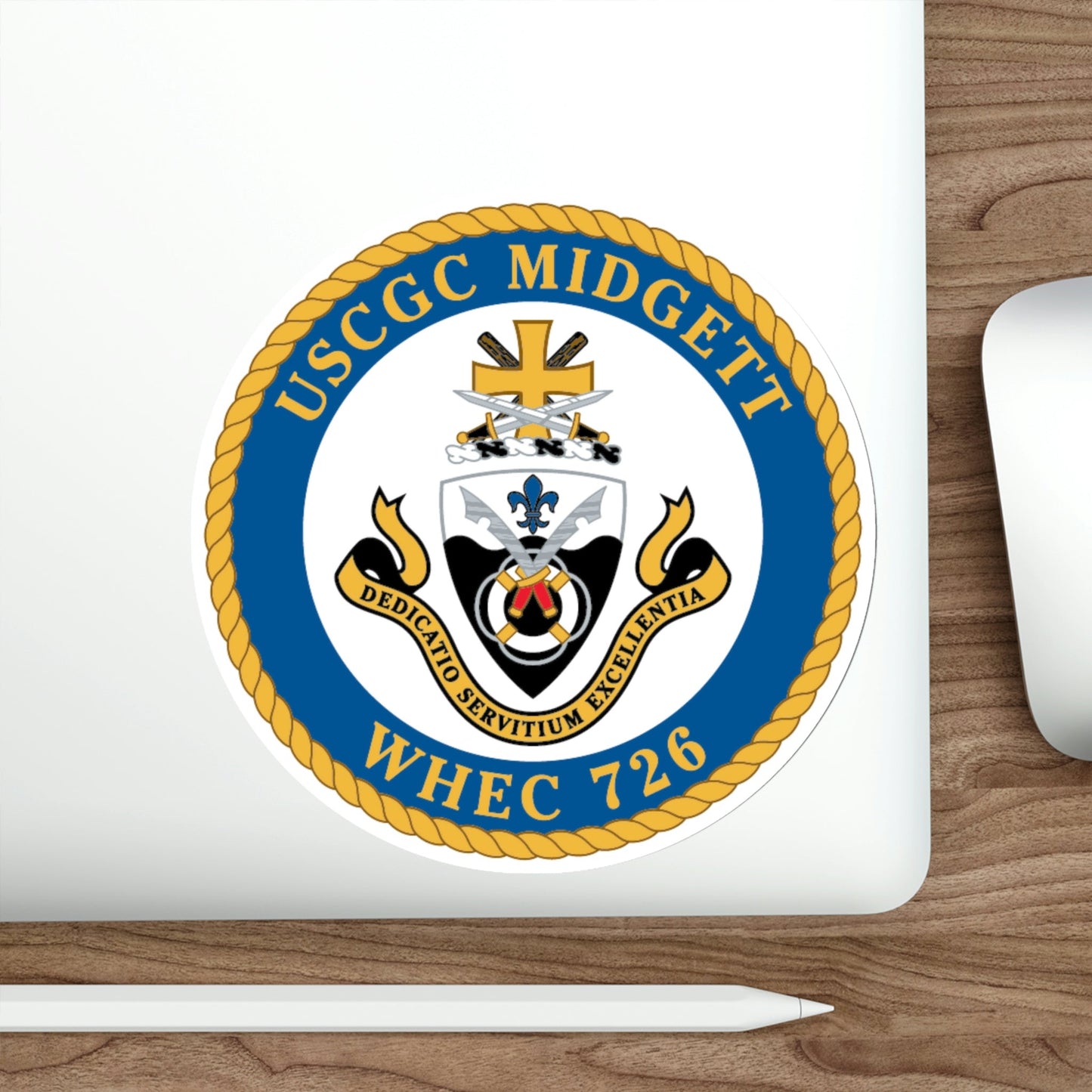 USCG Midgett WHEC 726 (U.S. Coast Guard) STICKER Vinyl Die-Cut Decal-The Sticker Space