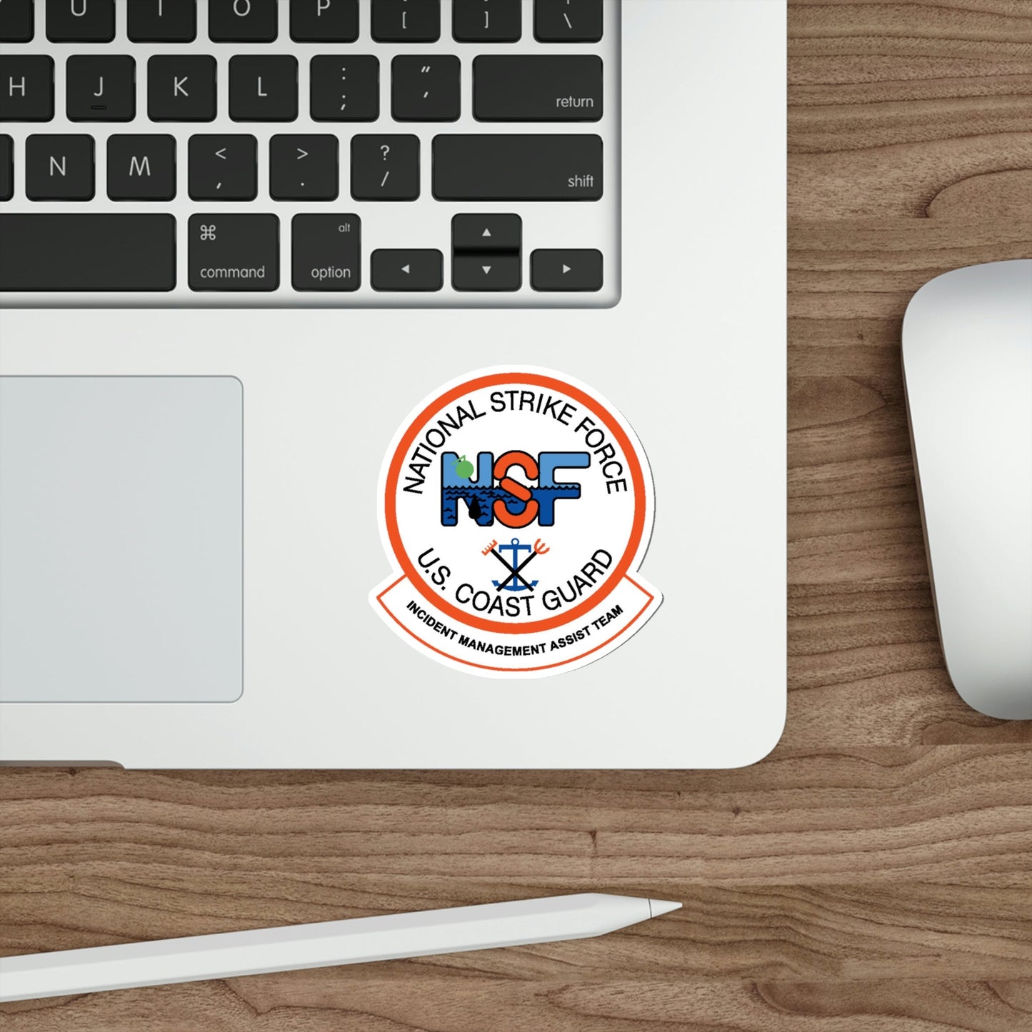 USCG NSF Incident Management Assist Team (U.S. Coast Guard) STICKER Vinyl Die-Cut Decal-The Sticker Space