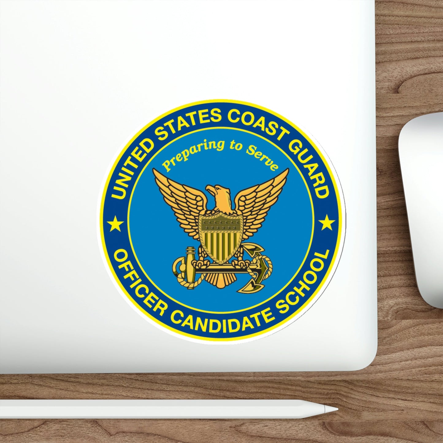 USCG Officer Candidate School (U.S. Coast Guard) STICKER Vinyl Die-Cut Decal-The Sticker Space