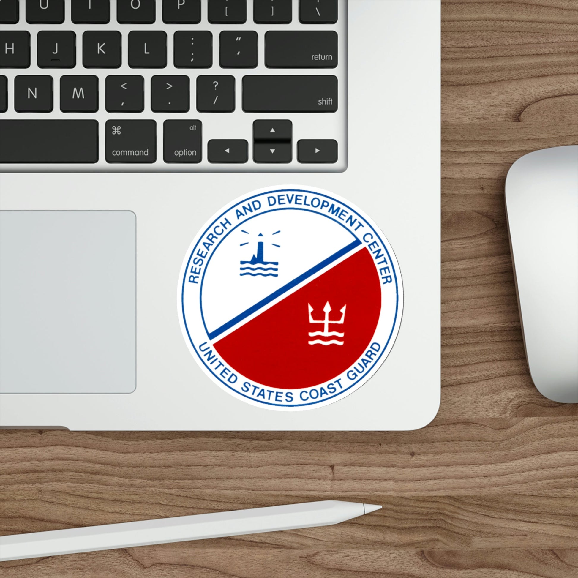 USCG Research And Development Center (U.S. Coast Guard) STICKER Vinyl Die-Cut Decal-The Sticker Space