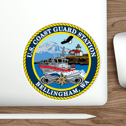 USCG Station Bellingham WA (U.S. Coast Guard) STICKER Vinyl Die-Cut Decal-The Sticker Space