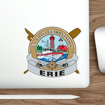 USCG Station Erie (U.S. Coast Guard) STICKER Vinyl Die-Cut Decal-The Sticker Space