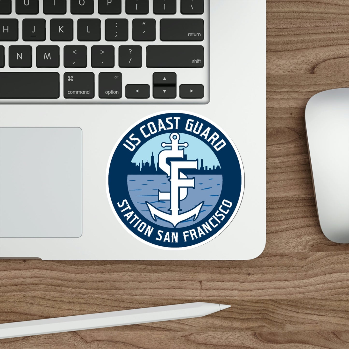 USCG Station San Francisco (U.S. Coast Guard) STICKER Vinyl Die-Cut Decal-The Sticker Space