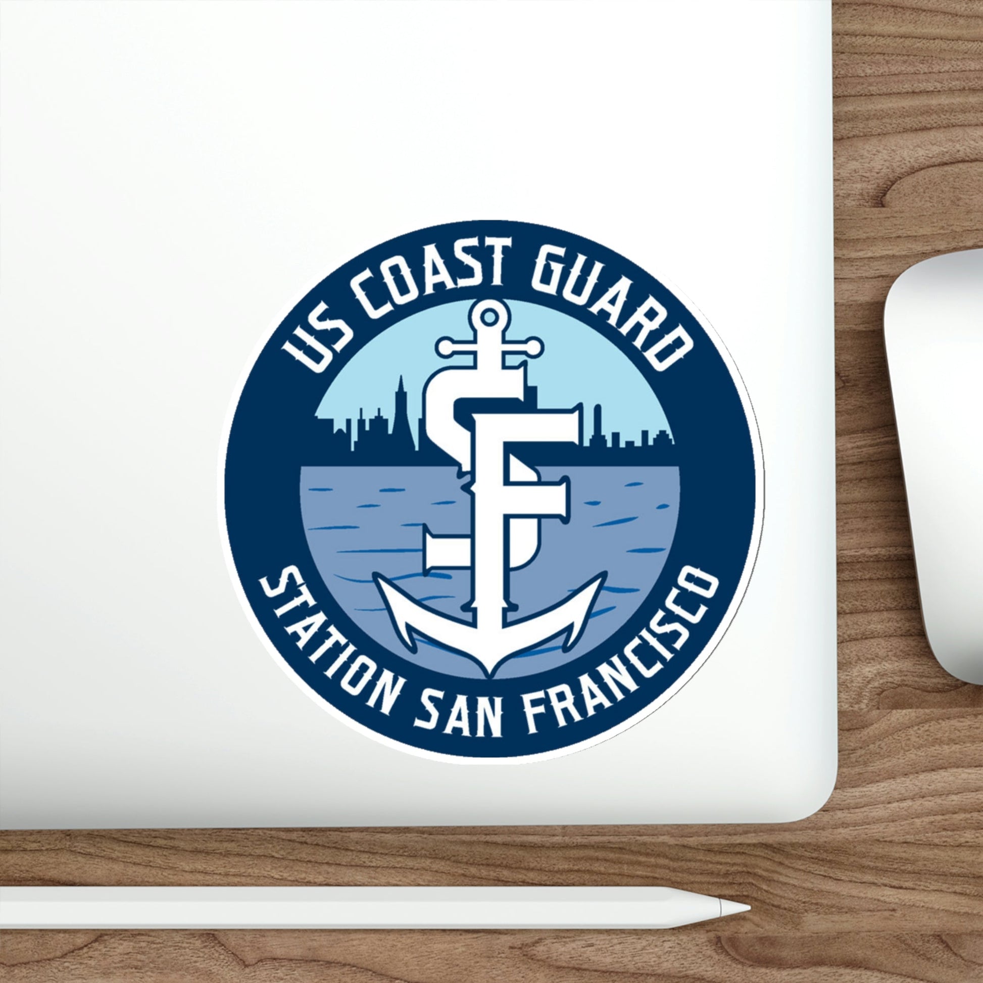 USCG Station San Francisco (U.S. Coast Guard) STICKER Vinyl Die-Cut Decal-The Sticker Space