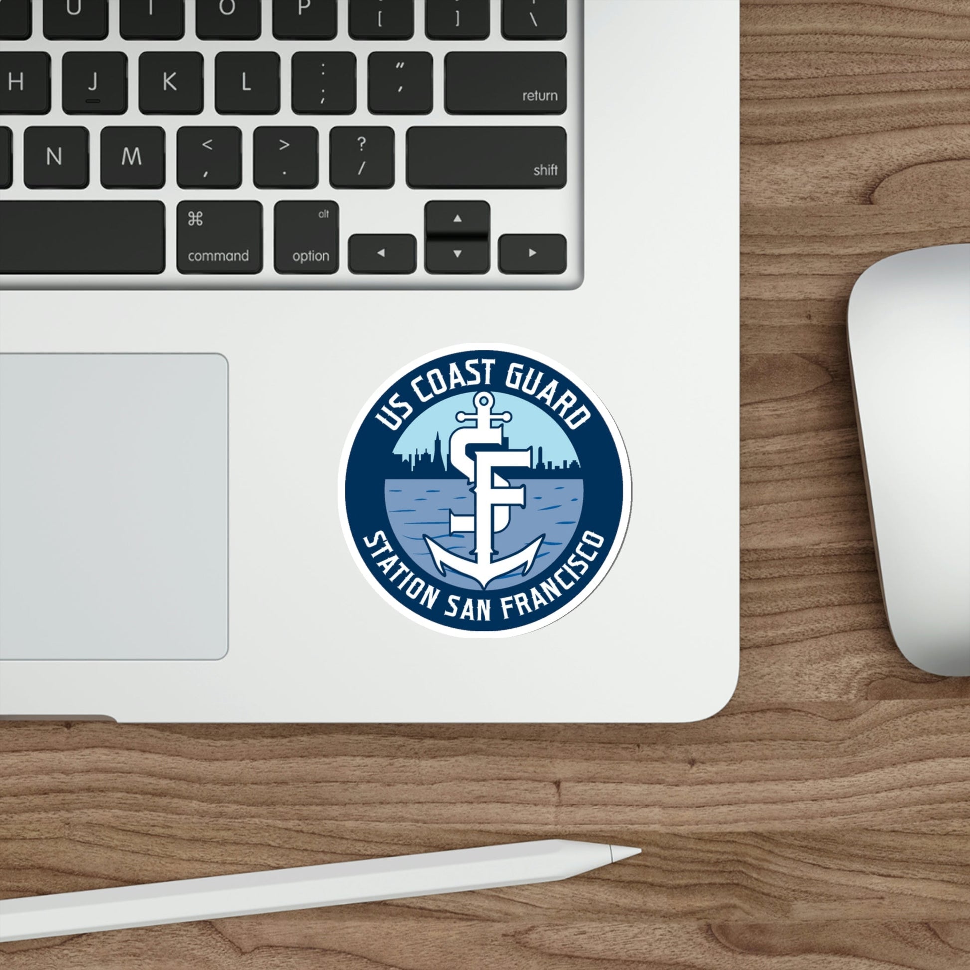 USCG Station San Francisco (U.S. Coast Guard) STICKER Vinyl Die-Cut Decal-The Sticker Space