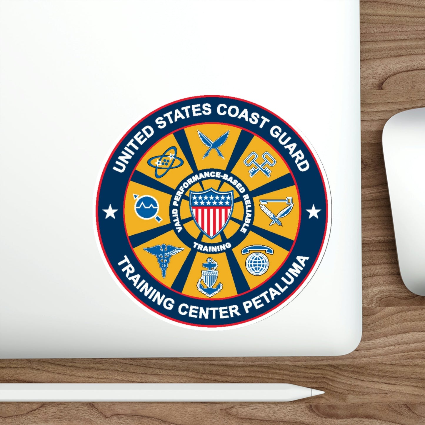 USCG Training Center Petaluma (U.S. Coast Guard) STICKER Vinyl Die-Cut Decal-The Sticker Space