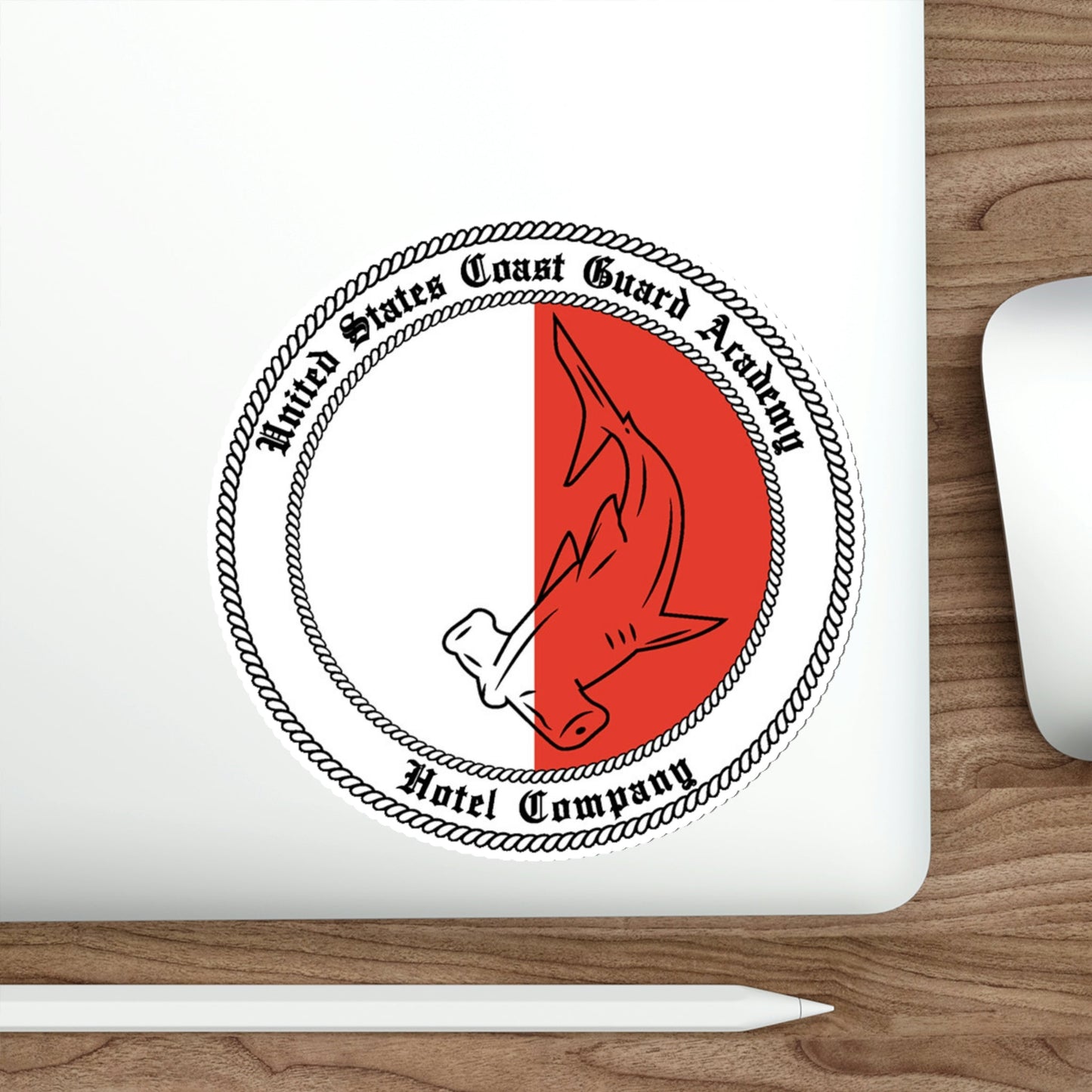 USCGA Hotel Co Hammerhead (U.S. Coast Guard) STICKER Vinyl Die-Cut Decal-The Sticker Space