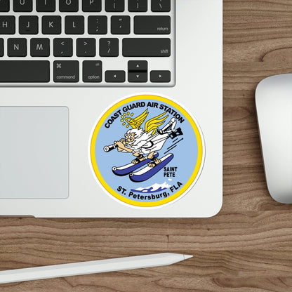 USCGC Air Station St Petersburg FLA (U.S. Coast Guard) STICKER Vinyl Die-Cut Decal-The Sticker Space