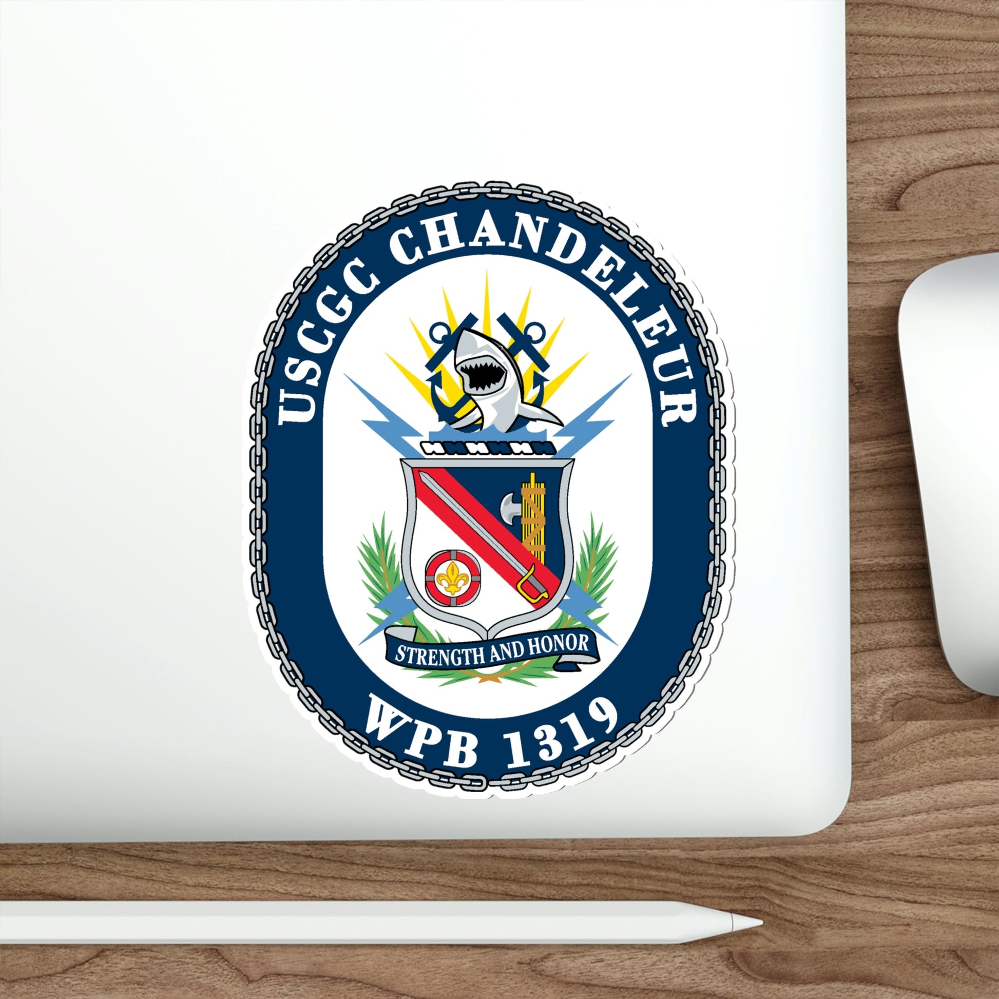 USCGC Chandeleur WPB 1319 (U.S. Coast Guard) STICKER Vinyl Die-Cut Decal-The Sticker Space