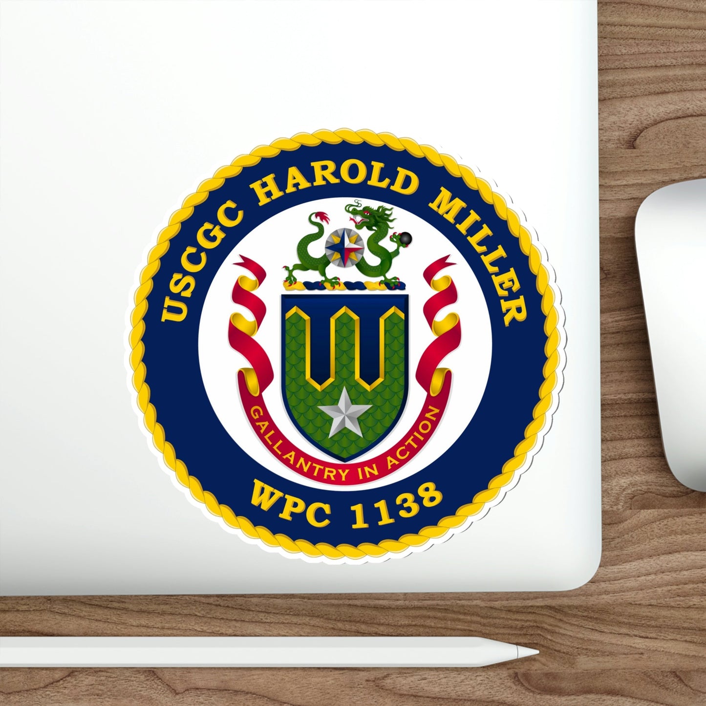 USCGC Harold Miller WPC 1138 (U.S. Coast Guard) STICKER Vinyl Die-Cut Decal-The Sticker Space