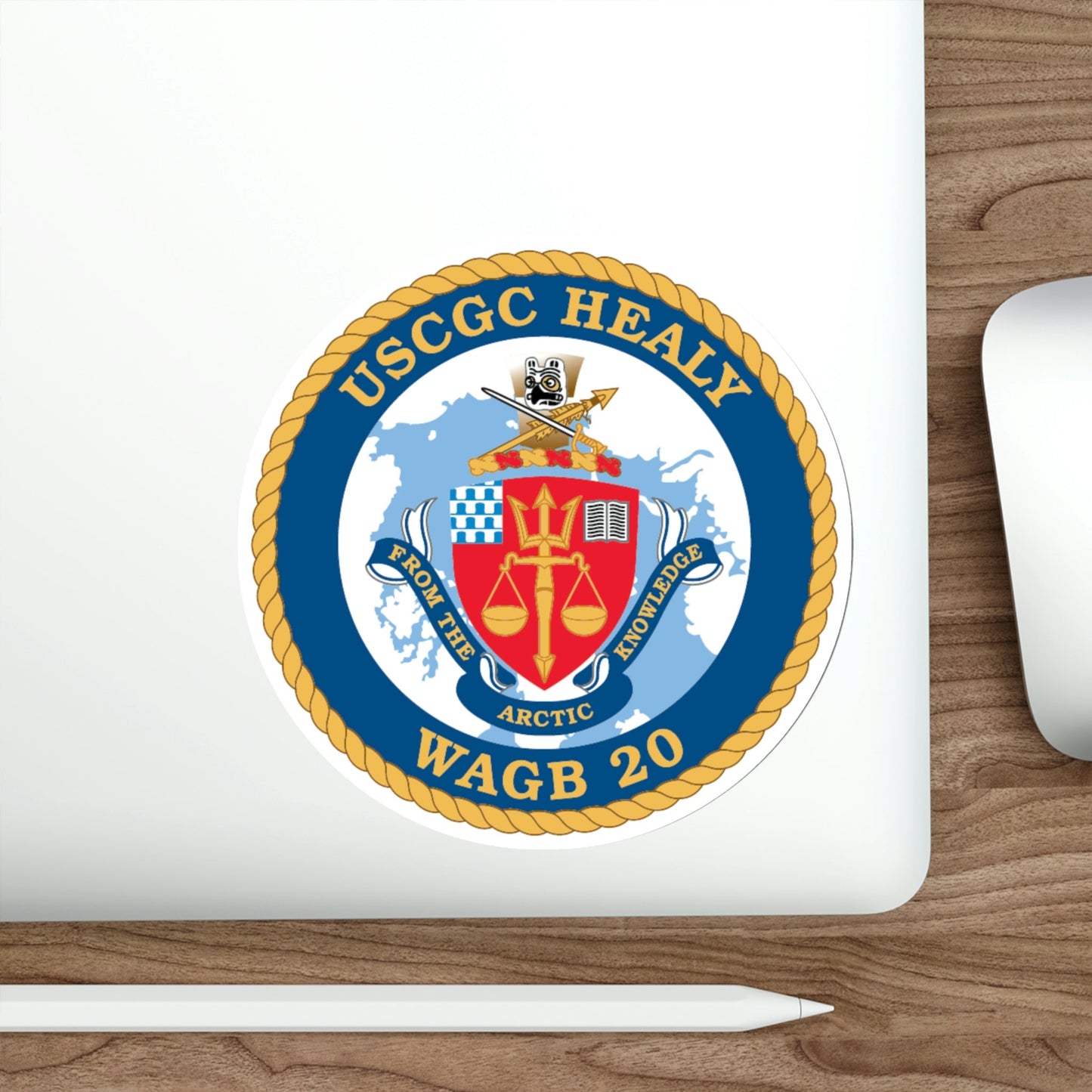 USCGC Healy WAGB 20 (U.S. Coast Guard) STICKER Vinyl Die-Cut Decal-The Sticker Space