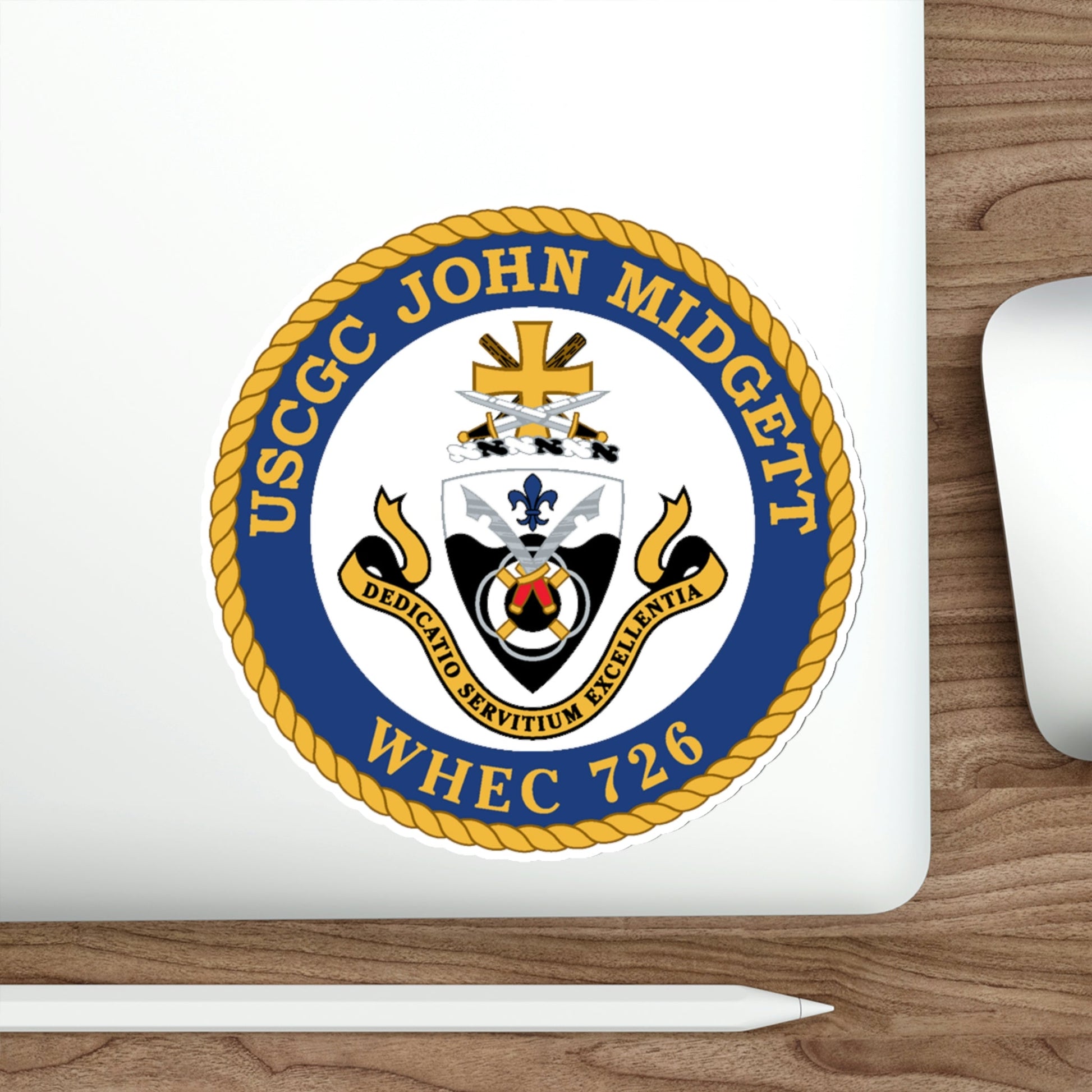 USCGC John Midgett WHEC 726 (U.S. Coast Guard) STICKER Vinyl Die-Cut Decal-The Sticker Space