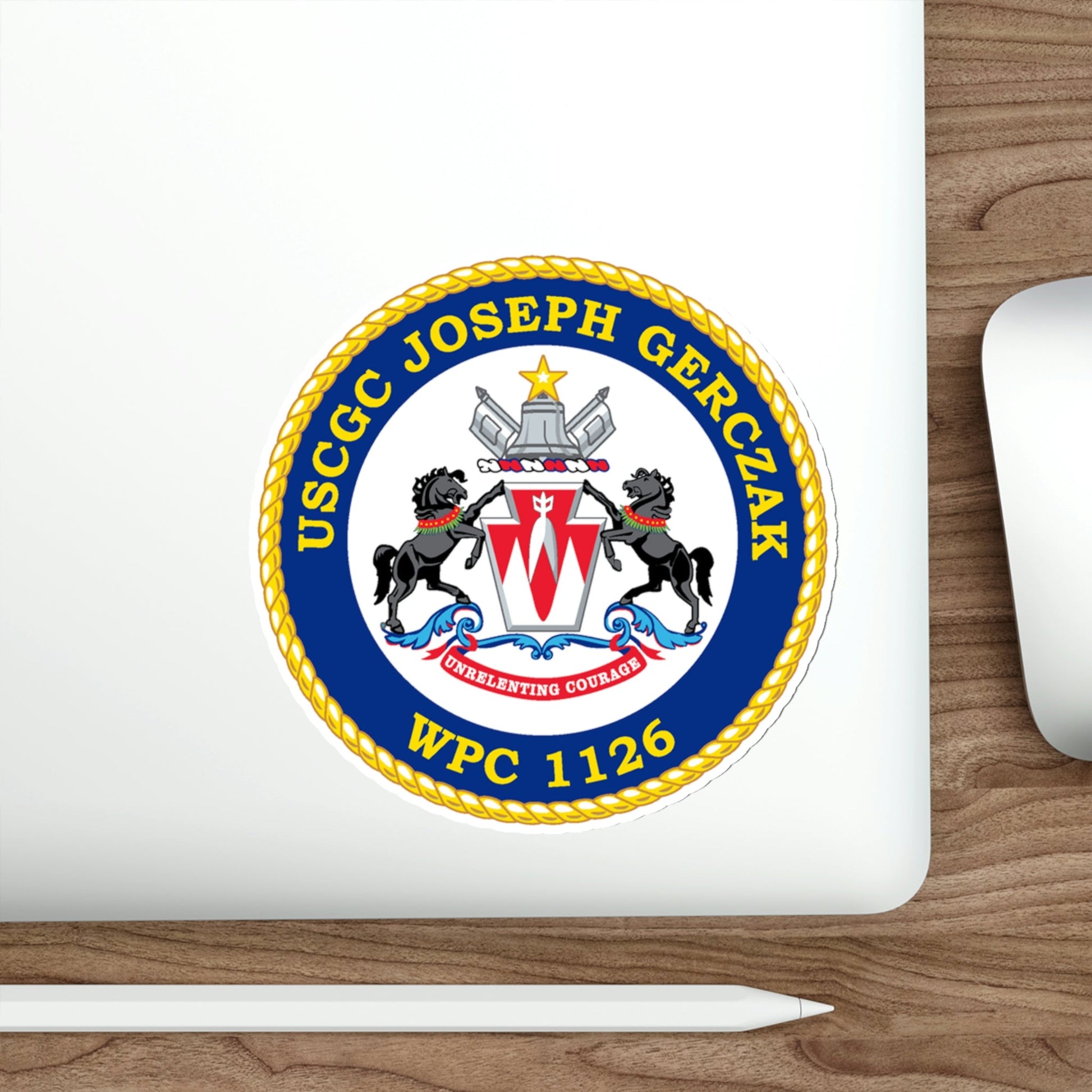 USCGC JOSEPH GERCZAK WPC 1126 (U.S. Coast Guard) STICKER Vinyl Die-Cut Decal-The Sticker Space