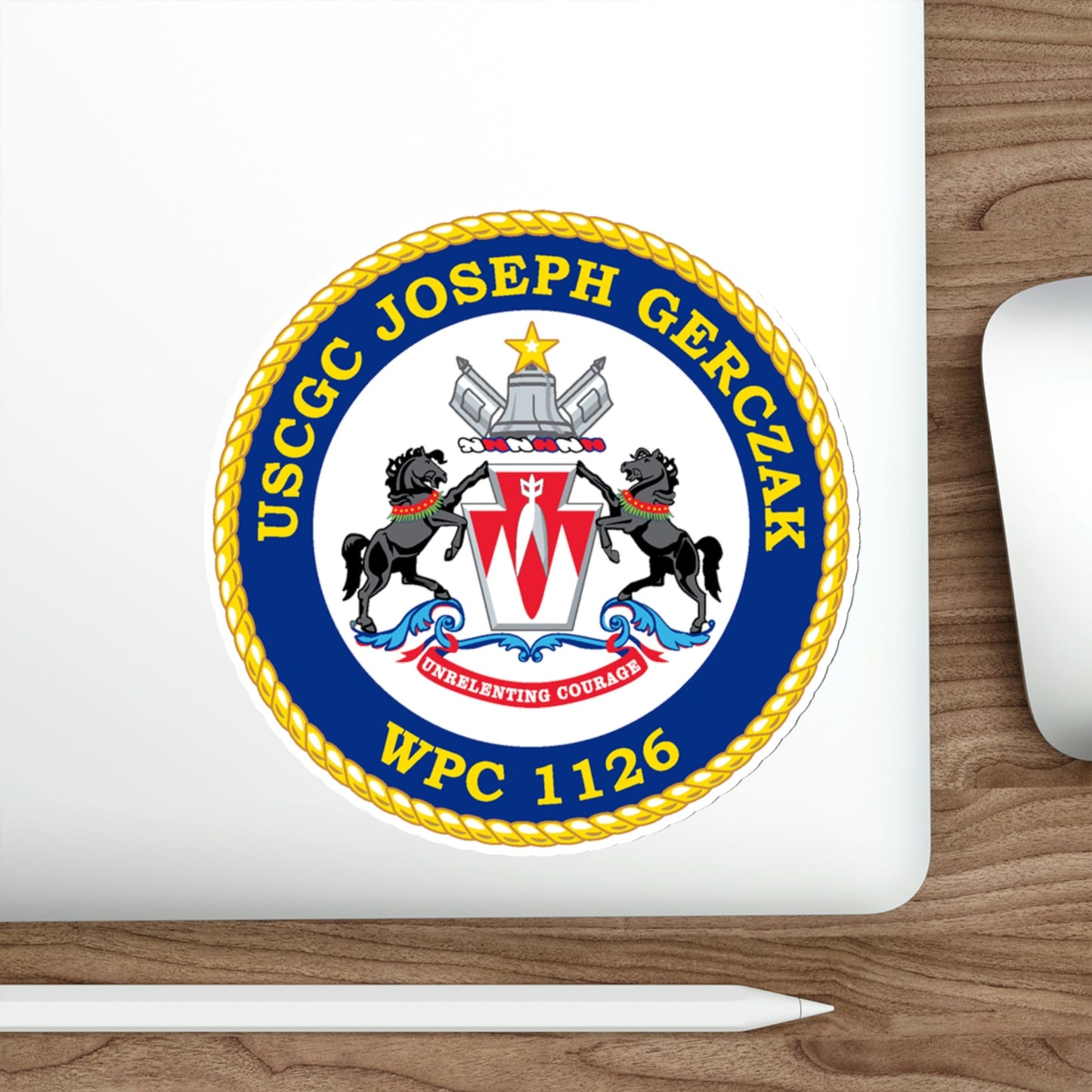 USCGC JOSEPH GERCZAK WPC 1126 (U.S. Coast Guard) STICKER Vinyl Die-Cut Decal-The Sticker Space