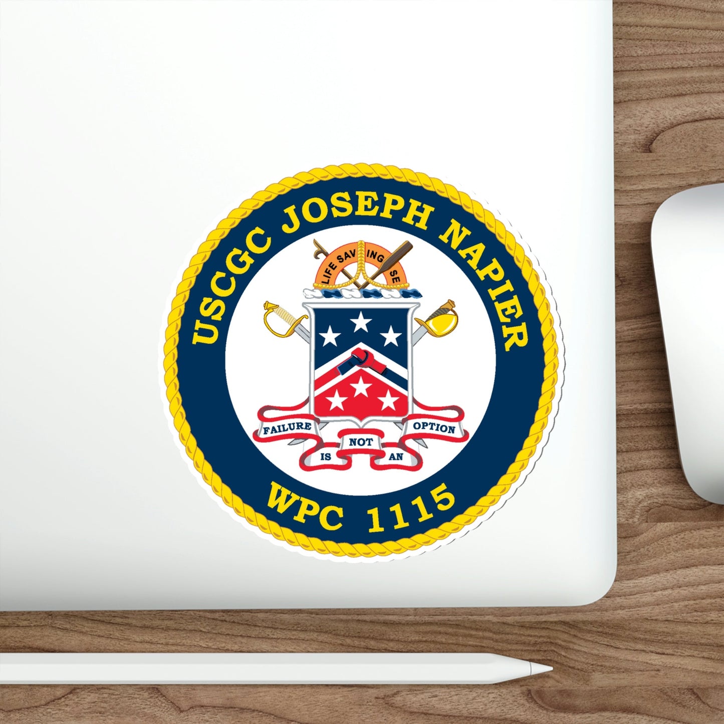 USCGC Joseph Napier WPC 115 (U.S. Coast Guard) STICKER Vinyl Die-Cut Decal-The Sticker Space