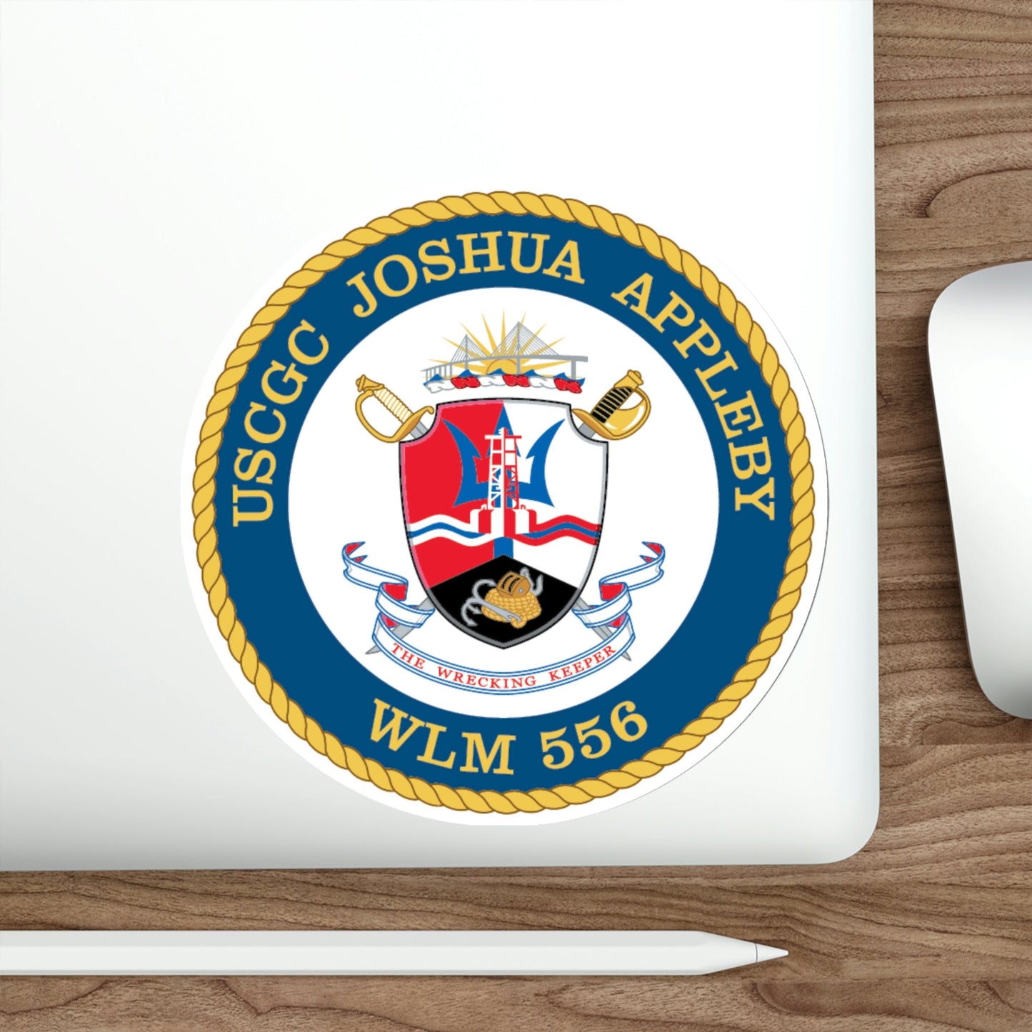 USCGC Joshua Appleby WLM 556 (U.S. Coast Guard) STICKER Vinyl Die-Cut Decal-The Sticker Space