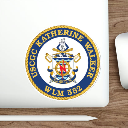 USCGC Kathrine Walker WLM 552 (U.S. Coast Guard) STICKER Vinyl Die-Cut Decal-The Sticker Space