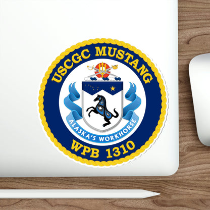 USCGC Mustang WPB 1310 (U.S. Coast Guard) STICKER Vinyl Die-Cut Decal-The Sticker Space