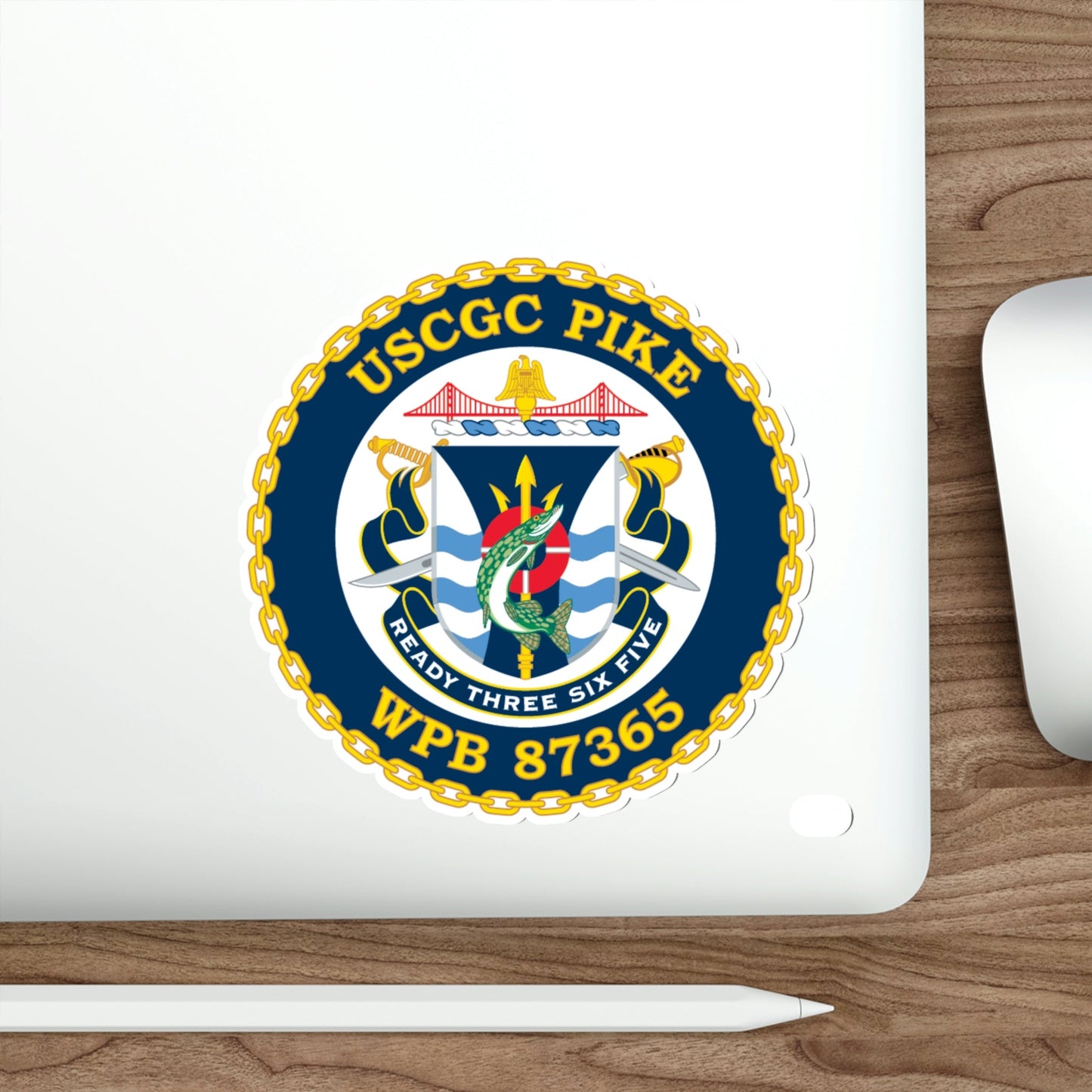 USCGC Pike WPB 87365 (U.S. Coast Guard) STICKER Vinyl Die-Cut Decal-The Sticker Space