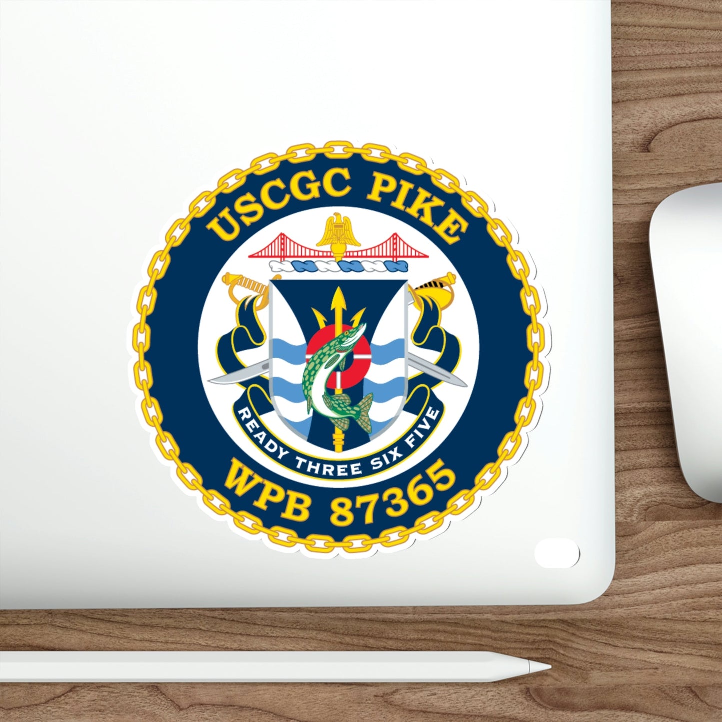 USCGC Pike WPB 87365 (U.S. Coast Guard) STICKER Vinyl Die-Cut Decal-The Sticker Space