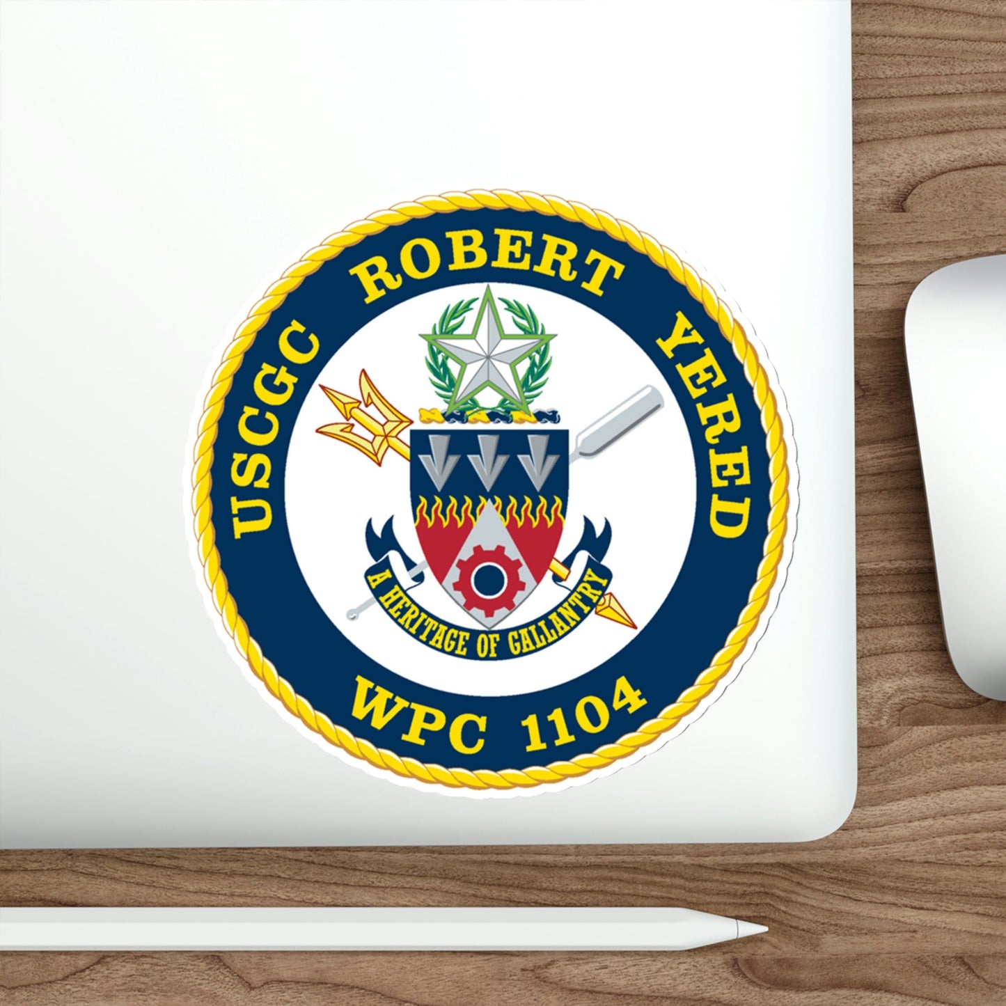 USCGC ROBERT YERED WPC 1104 (U.S. Coast Guard) STICKER Vinyl Die-Cut Decal-The Sticker Space