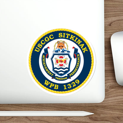 USCGC Sitkinak WPB 1329 (U.S. Coast Guard) STICKER Vinyl Die-Cut Decal-The Sticker Space