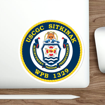 USCGC Sitkinak WPB 1329 (U.S. Coast Guard) STICKER Vinyl Die-Cut Decal-The Sticker Space