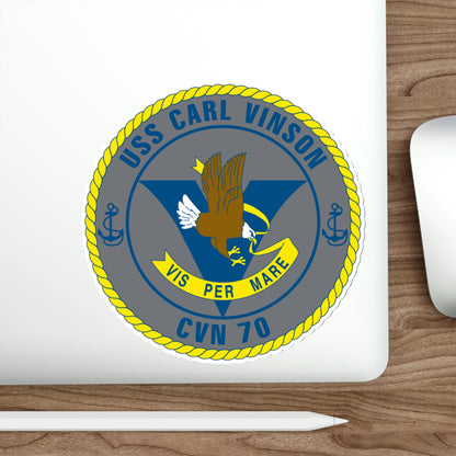 USS Carl Vinson CVN 70 (U.S. Navy) STICKER Vinyl Die-Cut Decal-The Sticker Space