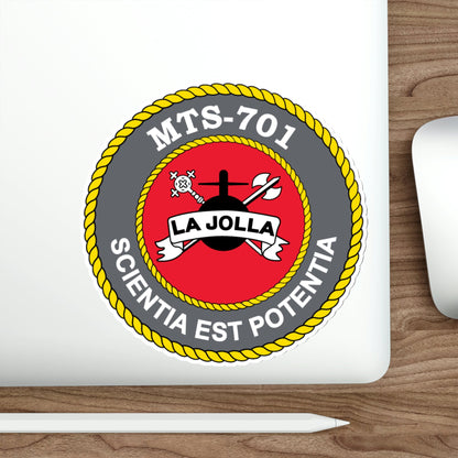 USS LA Jollo MTS 701 (U.S. Navy) STICKER Vinyl Die-Cut Decal-The Sticker Space