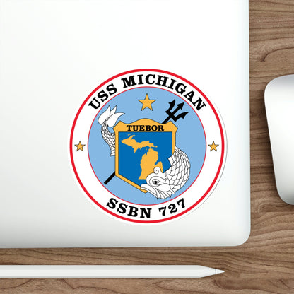 USS Michigan SSBN 727 (U.S. Navy) STICKER Vinyl Die-Cut Decal-The Sticker Space