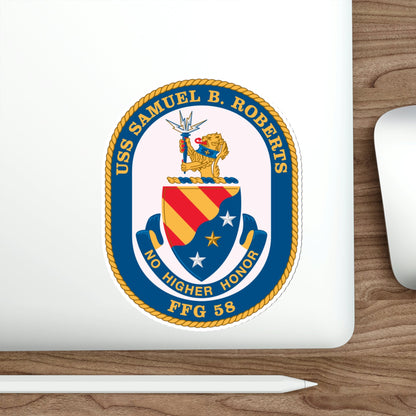 USS Samuel B Roberts (U.S. Navy) STICKER Vinyl Die-Cut Decal-The Sticker Space