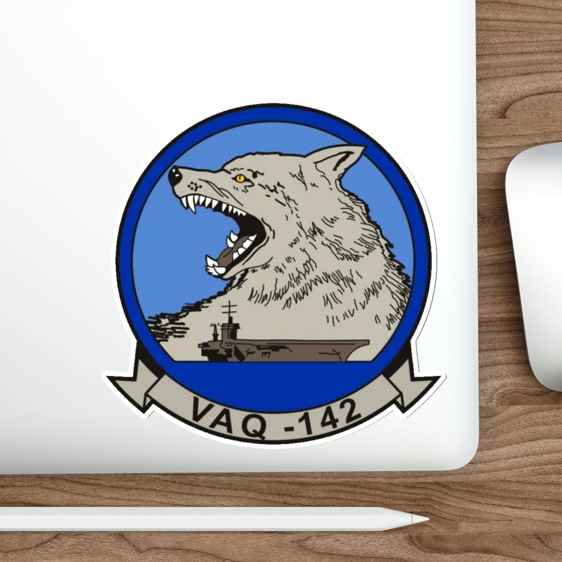 VAQ 142 (U.S. Navy) STICKER Vinyl Die-Cut Decal-The Sticker Space