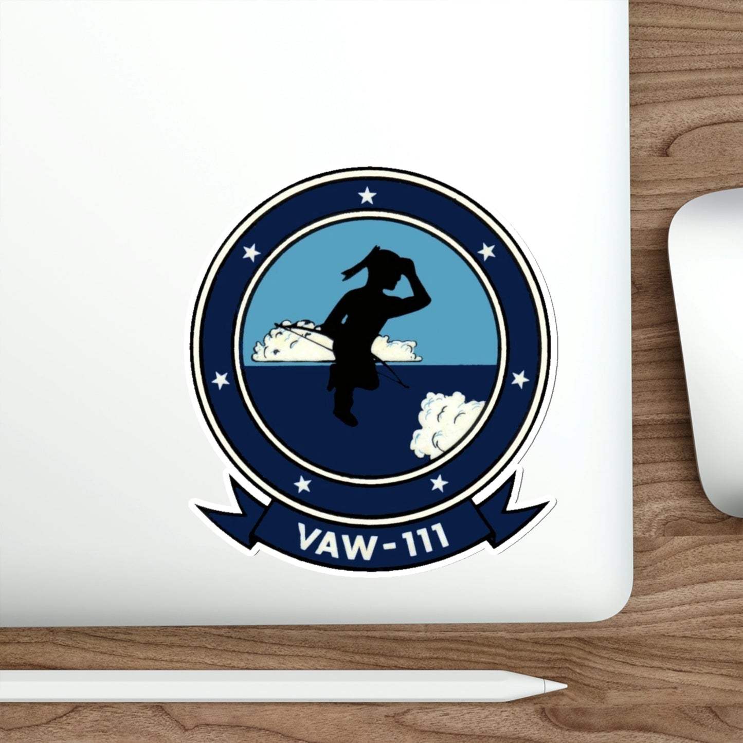 VAW 111 (U.S. Navy) STICKER Vinyl Die-Cut Decal-The Sticker Space