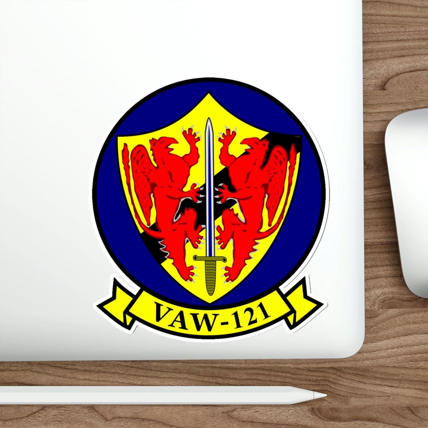 VAW 121 (U.S. Navy) STICKER Vinyl Die-Cut Decal-The Sticker Space