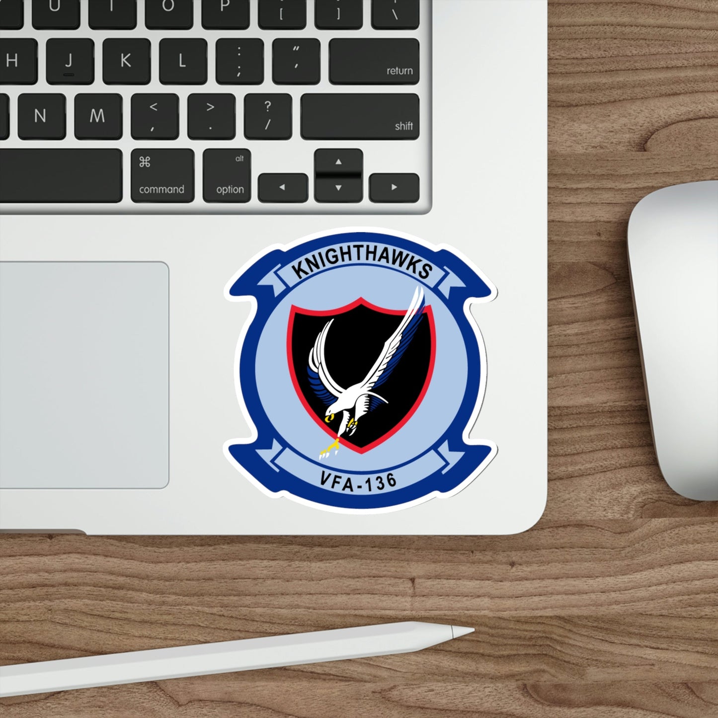 VFA 136 Knighthawks v2 (U.S. Navy) STICKER Vinyl Die-Cut Decal-The Sticker Space